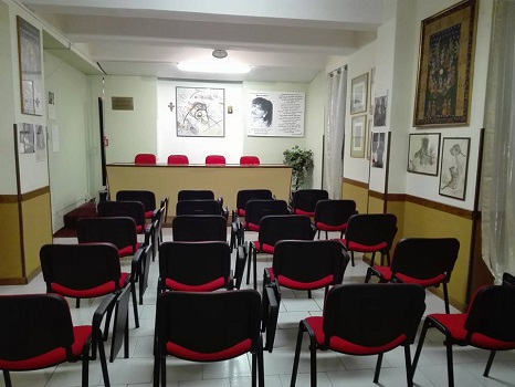 Sala convegni associazione La Voce di Rita OdV - Roma