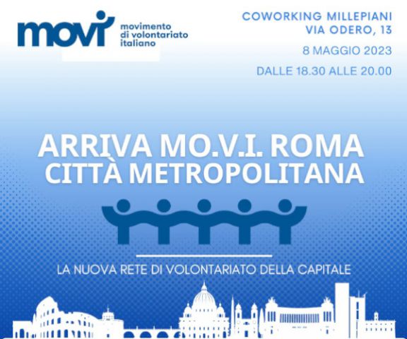 Mo.V.I. Roma città metropolitana, la nuova rete del volontariato
